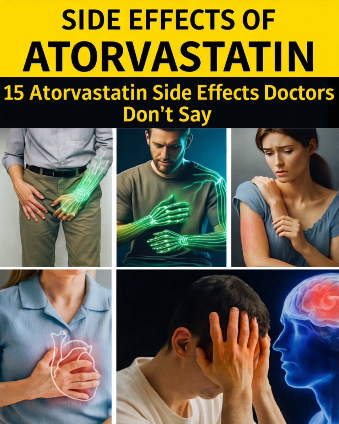 15 Potential Side Effects of Atorvastatin You Might Not Know About and Practical Ways to Handle Them