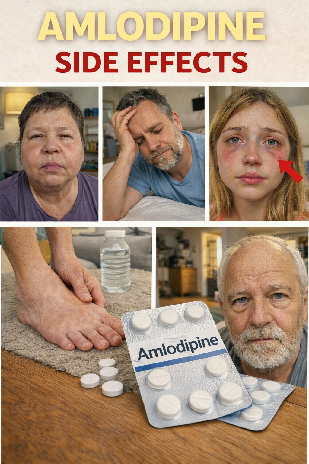 What Are the Most Common Side Effects of Amlodipine? 12 Things to Watch For