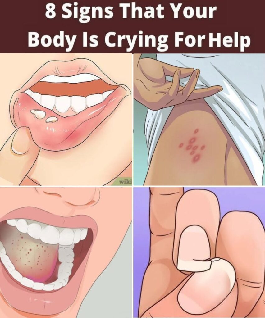 8 Signs That Your Body Is Crying for Help