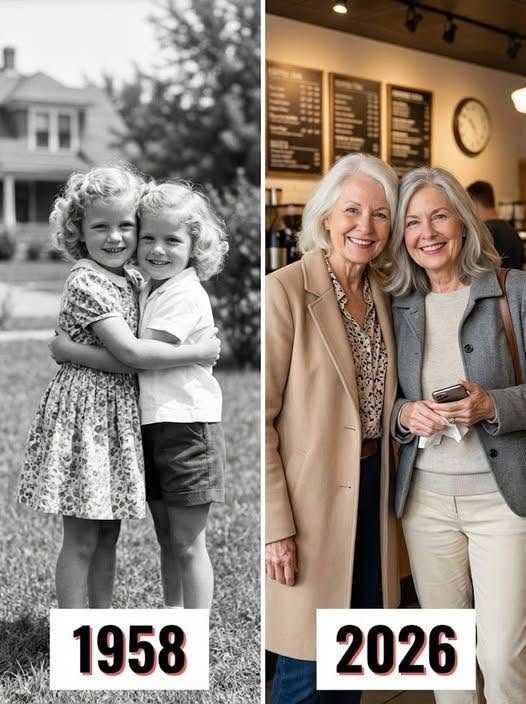 The police told my parents my twin sister had died — 68 years later, I met a woman who LOOKED EXACTLY LIKE ME. I was five years old when my twin, Ella, disappeared. That day, my parents were at work, and my sister and I were staying with our grandmother. I became very sick, and she took care of me until I fell asleep. While I was sleeping, Ella ran outside to play with her ball. Later, when our grandmother went outside to call Ella back into the house, there was no answer — only silence. We lived near a forest, and that was where they found only her ball. The police searched for Ella for a long time, and only a few months later they told my parents that she had been found dead. Even though I was very young, she had already become my entire world. We shared toys, tried on our mother’s dresses, and never fought. I don’t remember many details. I kept asking my mom what had happened to Ella — where she was found, when it happened, and how. My mother brushed me off and said I didn’t need to know those details, and that I was hurting her by constantly asking about Ella. So I stopped. There was no funeral. Or rather, I don’t remember one. Sixty-eight years have passed since that day. I built my own family, and at first glance, my life seemed wonderful. But thoughts of Ella never left me. My granddaughter was recently accepted into a college in another state. I decided to visit her, so I flew out for a couple of days. One morning, while my granddaughter was in class, I decided to go for a walk. I walked into a small, cozy local café and stood in line for coffee. Suddenly, I heard a woman’s voice — a voice that sounded like mine. A woman was standing at the counter, picking up her coffee to go. She turned around, and my blood ran cold. She looked exactly like me — the same voice, the same face, the same age. It was as if I were looking at MYSELF in a mirror. I thought I was about to faint. How was this even possible?! I couldn’t just stand there, so I tapped the woman on the shoulder. She turned around, looked at me — and it was clear she was just as shocked as I was. My voice broke as I asked: “OH MY GOD… ELLA?!” ….Open the first comment to read the full story