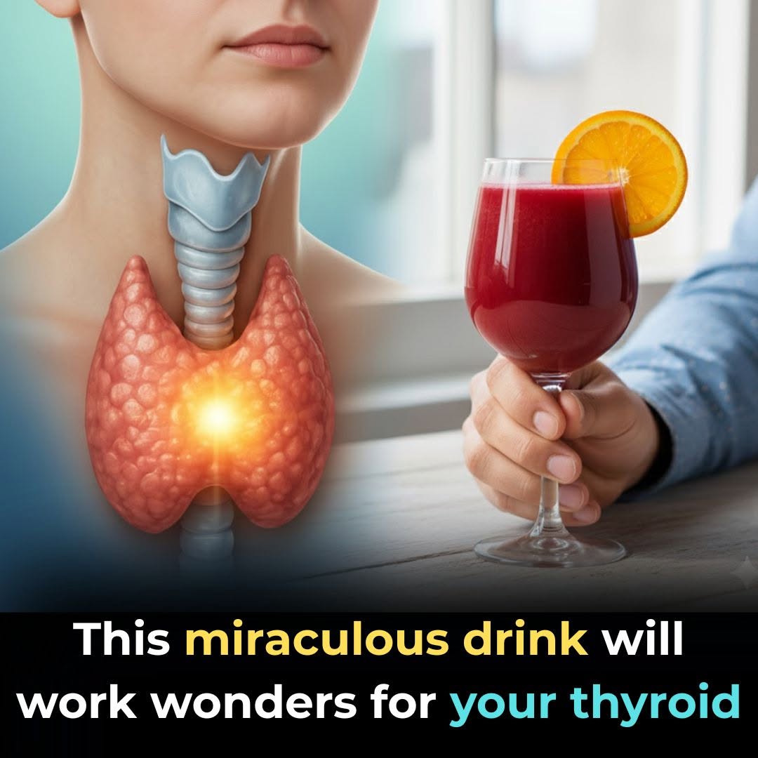 Your thyroid affects everything — from metabolism and mood to energy and sleep. This simple daily drink can help support a healthy thyroid and restore balance naturally.