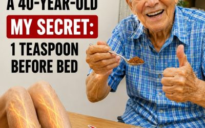 SENIORS: Eat this before bed to increase blood flow and improve circulation in legs and feet in just 24 hours. 👇