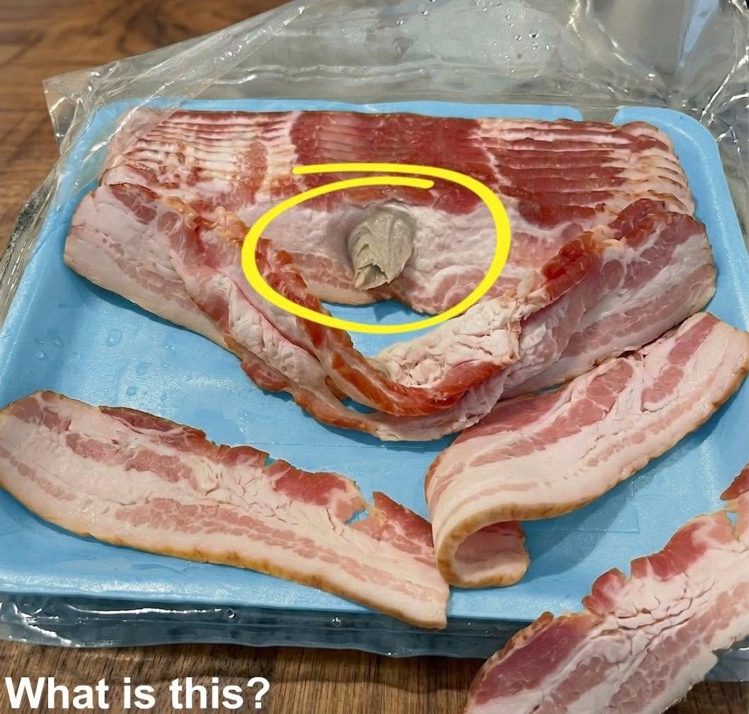Easy Kitchen Food Safety Guide: What That Strange Bacon Chunk Really Means (Healthy Eating Tips & Smart Meal Prep Awareness)
