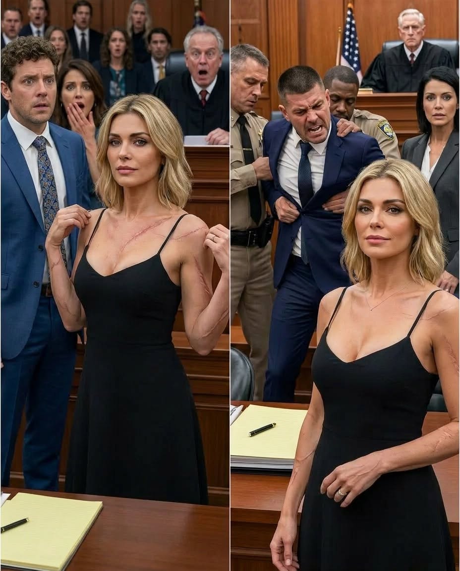 The moment my husband smiled at me from across the divorce courtroom, I knew he believed he had already won.
