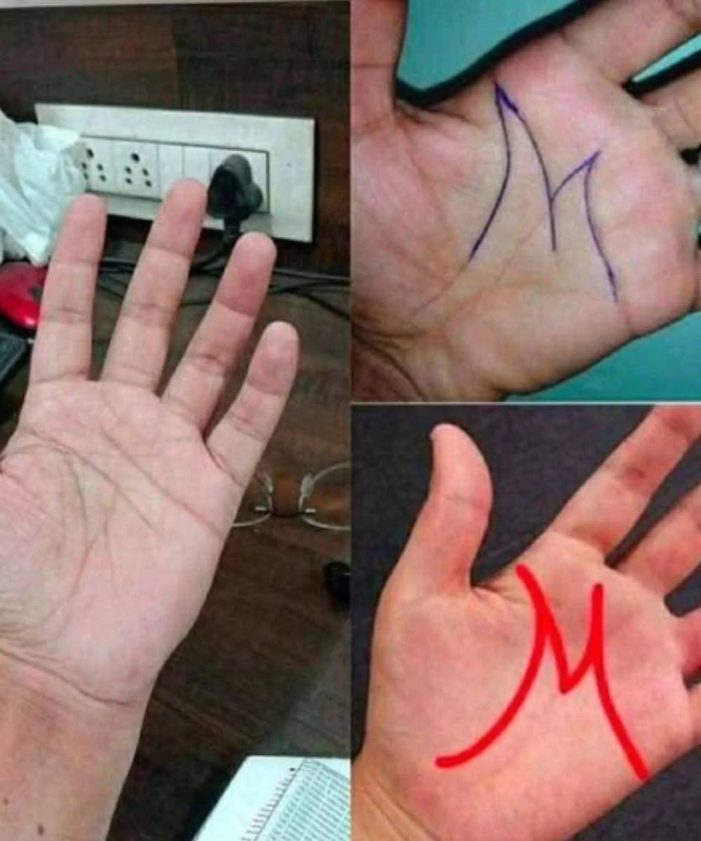 Having the letter M on the Palm of your hand means that… See more 👇👇