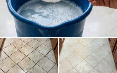 Whitening floor joints: a simple trick to make them look like new again.