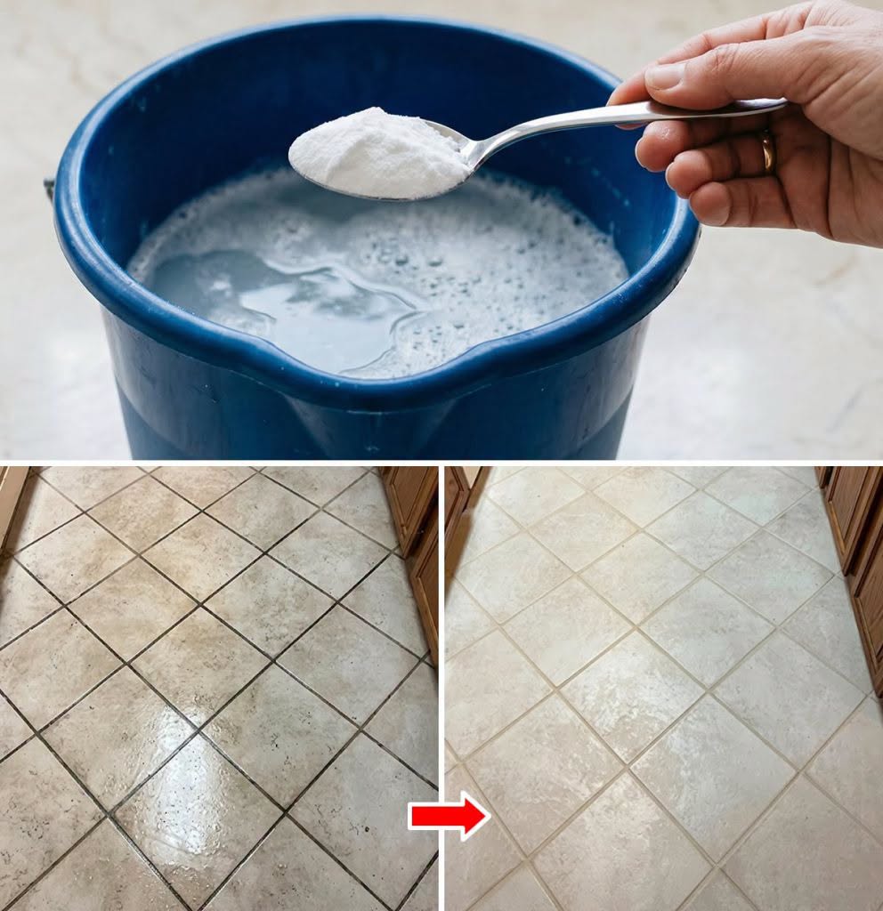 Whitening floor joints: a simple trick to make them look like new again.