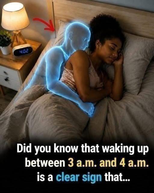 Did You Know That Waking Up At 3 Or 4 In The Morning Is A Clear Sign Of…See More