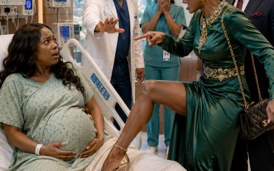 The Mistress Kicked His Pregnant Wife in a Hospital Hallway, but the Billionaire Froze When the Director Said, “Touch My Niece Again.”