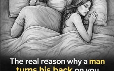 If your partner turns their back on you while sleeping, it means…