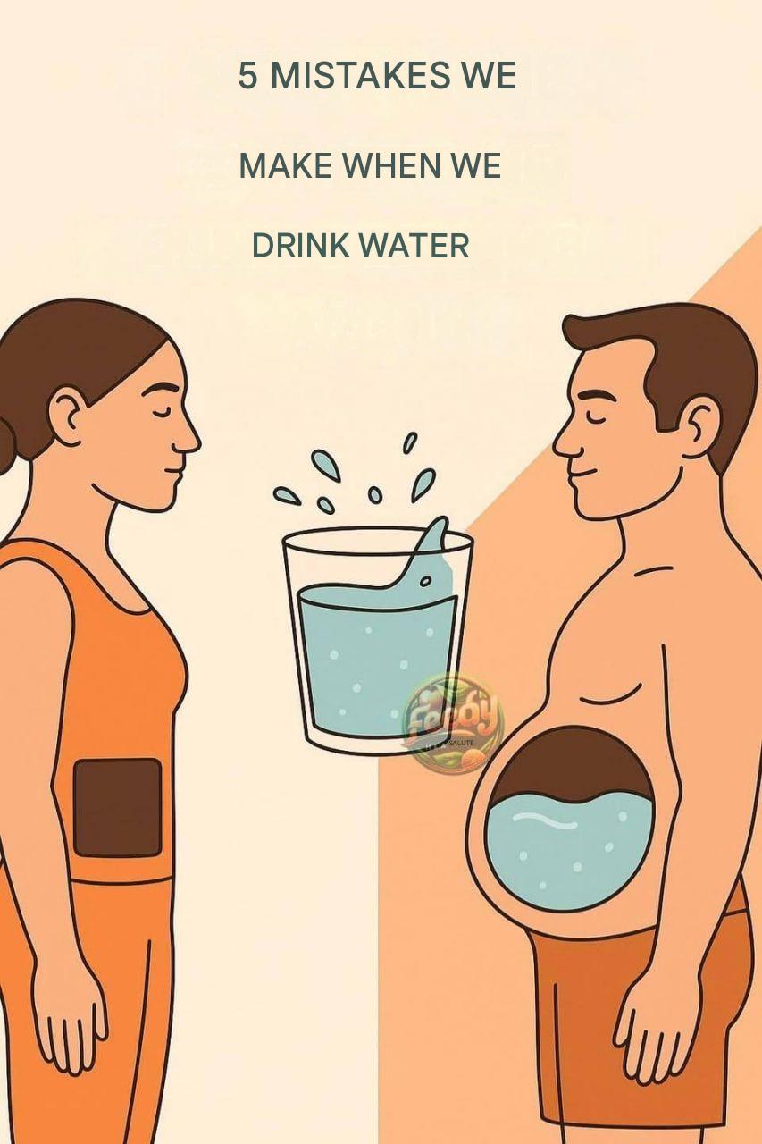 5 Common Mistakes When Drinking Water That Can Affect Your Health