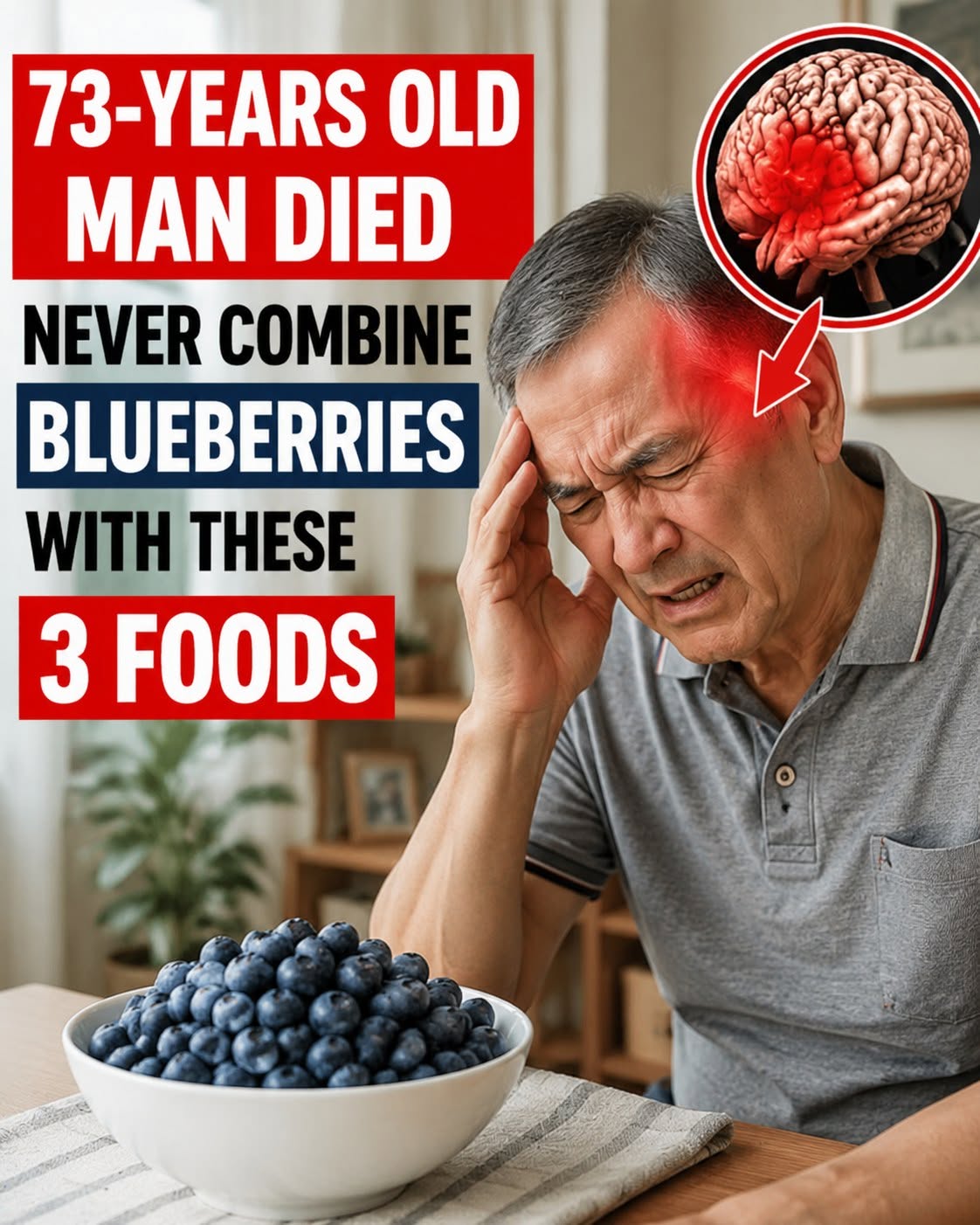 Seniors: Never Eat Bluberries With THESE 3 Foods! | Senior Health