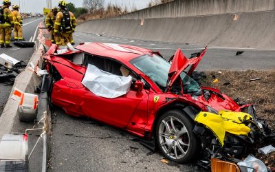 The truth behind the car accident involving the DJ and his model wife