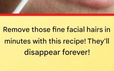 This natural recipe will permanently remove facial hair