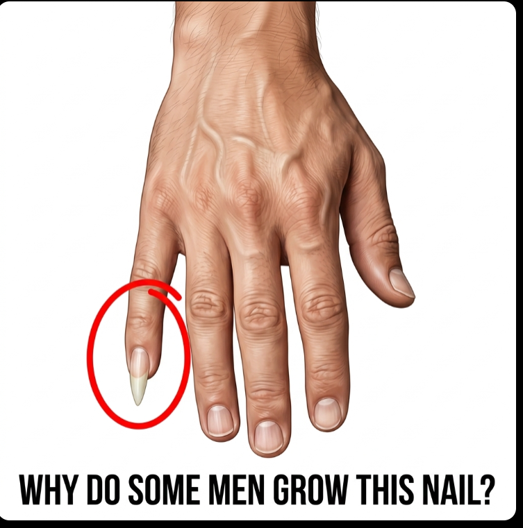 Why do some men let their nails grow so long?
