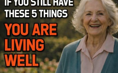 Between the ages of 65 and 80: five aspects that reflect well-being and a well-cared-for life.
