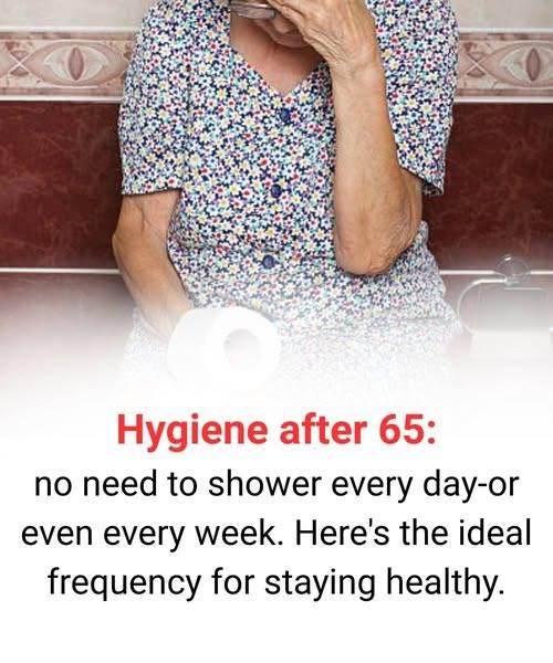 Why Daily Showers After 65 May Do More Harm Than Good