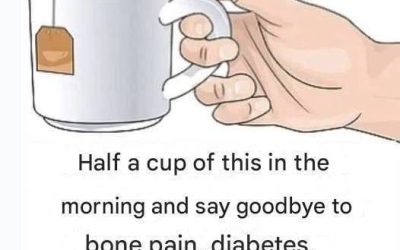 Half a cup of this in the morning and say goodbye to bone pain, diabetes, nerves, anxiety, depression and heaviness.