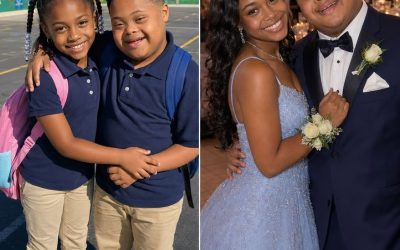 At 6, I promised my best friend we’d go to prom together—12 years later, Mom locked me in my bedroom and said I could leave with him only after hearing the secret she’d kept for six years. Ethan became my best friend in first grade because of chocolate pudding. I had an extra cup. He wanted it. I told him he owed me. By recess, we were inseparable. Ethan had Down syndrome, but that was never what defined our friendship. To me, he was the kid who knew an unreasonable amount about dinosaurs, remembered baseball statistics nobody ever asked for, hated peas with a passion, and told me my drawings were terrible with absolutely no hesitation. One afternoon, our teacher announced she was getting married. While everyone argued about cake and decorations, Ethan proudly announced: “When I get married, I want chocolate cake.” A boy at our table laughed. “You’re not getting married.” Ethan frowned. “Yes, I am.” “To who?” “I don’t know. I’m six.” The boy laughed again. “No girl is going to want to marry you.” I watched Ethan’s smile slowly disappear. Something inside me immediately reacted. “Stop being mean. Somebody will love Ethan.” Later, while we waited for our parents, Ethan quietly asked me: “Maddie… do you really think somebody could love me?” “Of course.” “How do you know?” “Because I love you. You’re my best friend.” He thought about that for a second. “So will you marry me?” I panicked. “We can’t talk about marriage until after prom.” He blinked. “What’s prom?” “A big dance when we’re almost adults.” Ethan held out his pinkie. “Promise?” I hooked mine around his. “Promise.” I forgot about it almost immediately. Ethan didn’t. Twelve years later, he still remembered every word. By then, we’d survived different classes, my parents’ divorce, failed driving tests, terrible art projects, endless baseball lectures, and my first real heartbreak. When that boyfriend broke up with me, Ethan sat beside me on the porch with chocolate ice cream and announced: “I never liked him.” “You told me he was nice.” “I was being polite.” That was Ethan. He never tried to fix everything. He just stayed. So when senior prom arrived, going with him wasn’t charity. It wasn’t obligation. And it wasn’t simply because of some childhood promise. Ethan was my best friend. There was nobody else I wanted beside me that night. Then the doorbell rang. Ethan stood outside in a dark suit, his navy bow tie perfectly straight, holding a corsage with tiny forget-me-nots tucked between the roses. “They mean remembering,” he told me proudly. “And I remember things.” I smiled. Mom didn’t. The second she saw Ethan standing there, her entire expression changed. She stared at him as though she’d suddenly been pulled six years into the past. Then her eyes filled with tears. “Maddie. Upstairs. Now.” Minutes later, she shut my bedroom door. And locked it. “Okay, Mom. You’re starting to scare me.” She sat on the edge of my bed. “You can go to prom with Ethan tonight.” I frowned. “Then what’s the problem?” Her hands began trembling. “But first, you need to know what happened six years ago.” My stomach tightened. “What happened?” She looked straight at me. “It was the year your father left.” I froze. Then she said: “Ethan found me crying in the school parking lot that year.” I stared at her. “What does Ethan have to do with Dad leaving?” Mom reached for my hands. Her voice cracked. “More than you ever knew.” Then she told me about a conversation she’d had with twelve-year-old Ethan… and the promise she had quietly asked him to make about me. I had spent six years believing I understood my friendship with Ethan. But when Mom finally told me the truth, I realized she’d been watching the two of us all those years— and completely misunderstanding what was really happening between us. (I know everyone’s desperate to know what the messages said… so if you want full story, leave a “YES” below!) 👇