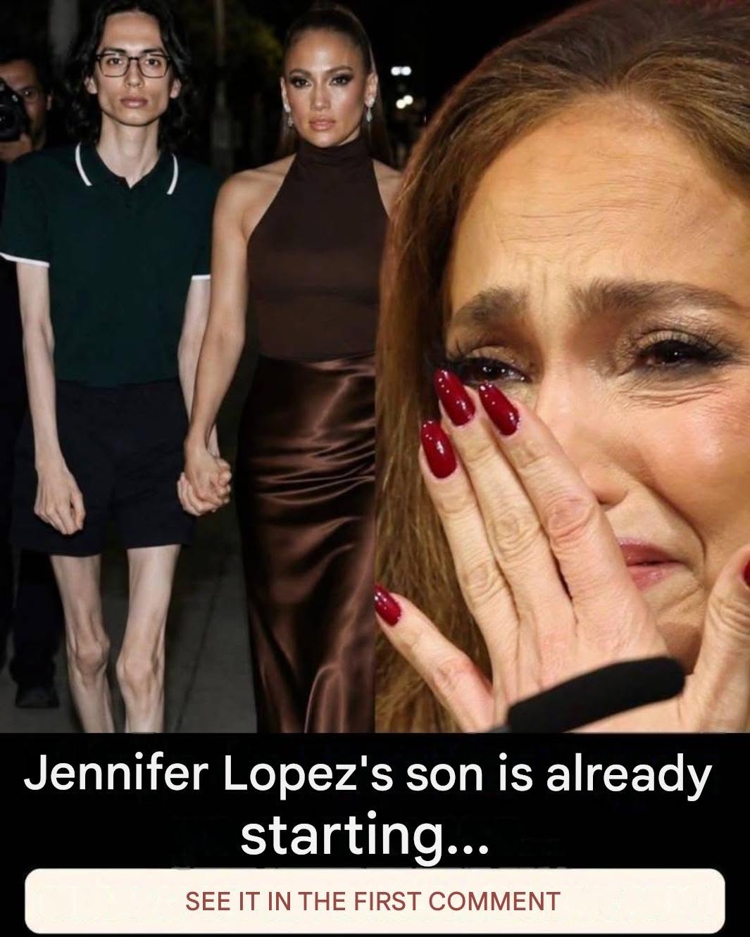 Jennifer Lopez’s son has already started…See more