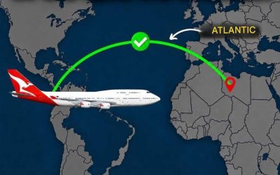 Why don’t planes cross the Atlantic during the day? 🤔🤯… See more